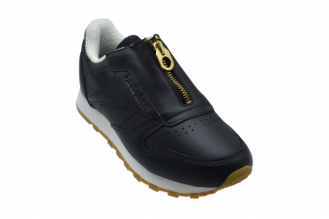 Reebok CL LTHR Zip W black/chalk/sleek met