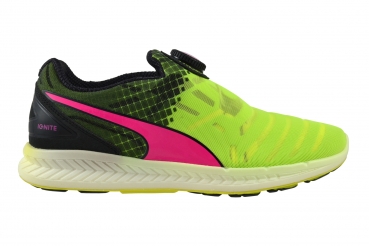 Puma Ignite DISC Tricks safety yellow/pink/black