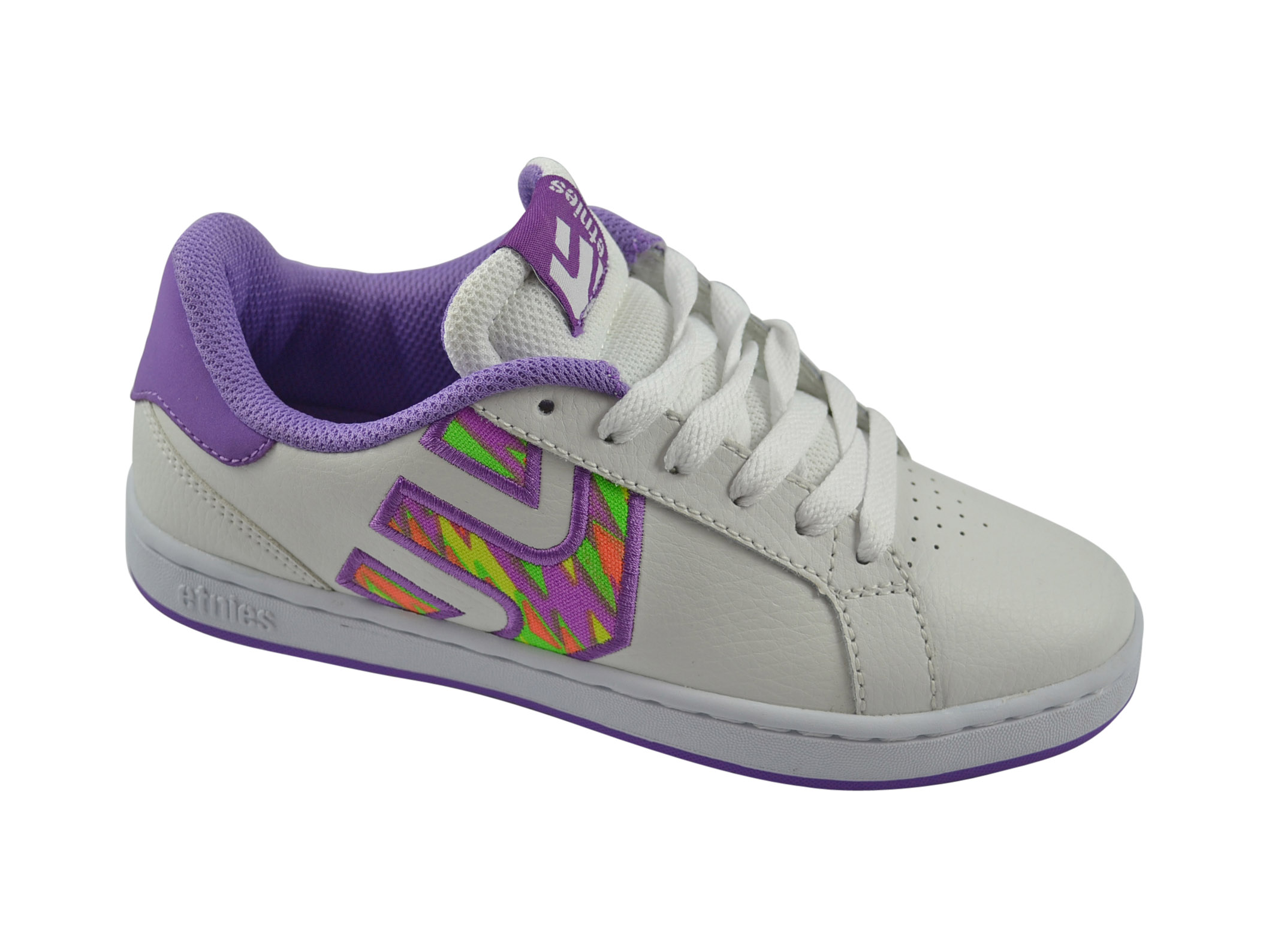 Etnies Fader LS W's white/purple Skater Schuhe/Sneaker weiß 