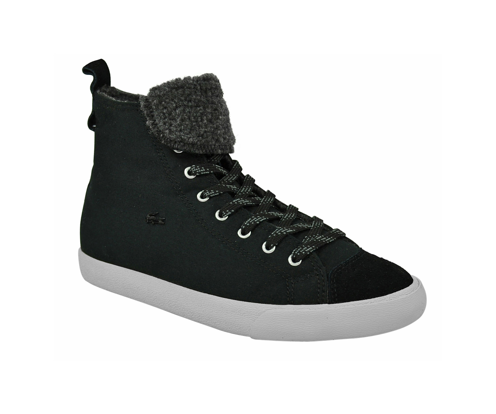 Lacoste black high tops sales