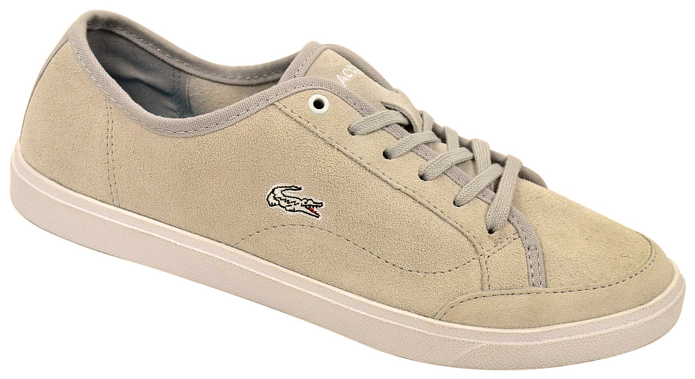 Lacoste Polidor Jaw SPW light grey/light grey Schuhe/Sneaker grau Größenauswahl! 