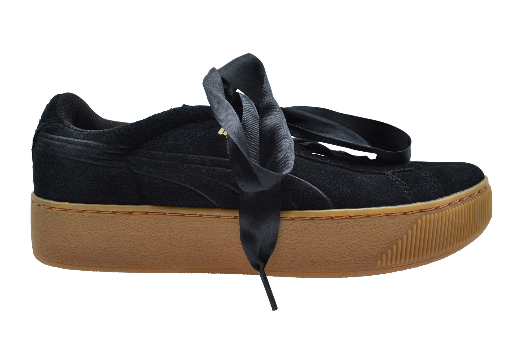 puma vikky platform ribbon black