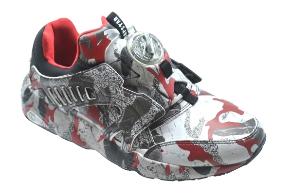 Puma DISC Blaze Camo X Trapster black/white/cherry