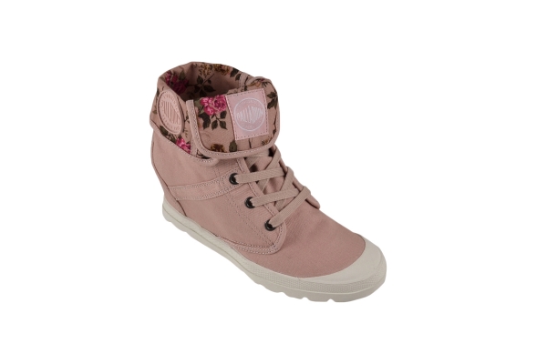 Palladium Pallaroute TW salmon pink/rose print