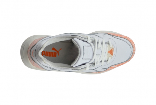 Puma R698 Snow Splatter Pack white/fluo orange