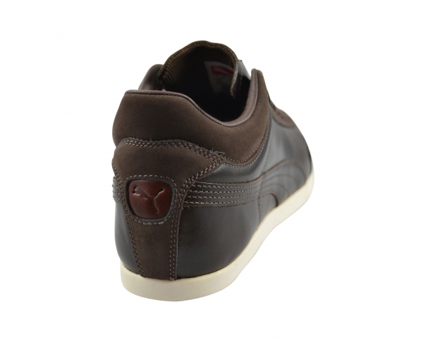 Puma Tarrytown Corduroy chocolate brown/white swan