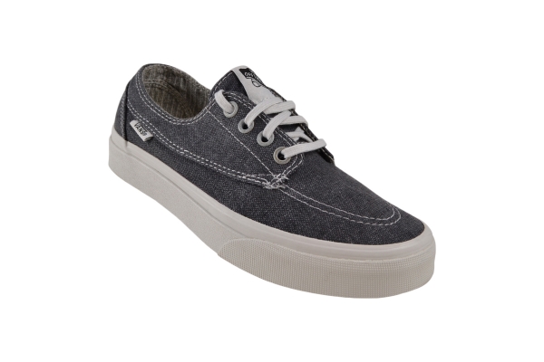 Vans Brigata (washed) asphalt/stripes