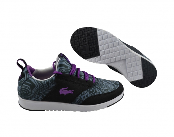 Lacoste Light TC SCW black/grey/purple