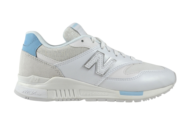 New Balance white/blue