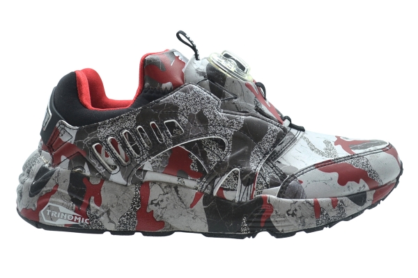 Puma DISC Blaze Camo X Trapster black/white/cherry