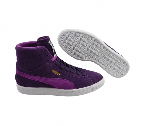 Puma Suede Mid Wn´s blackberry cordial