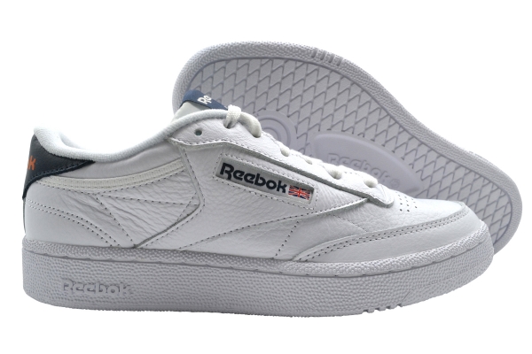 Reebok Club C85 MU white/conavy/fieora